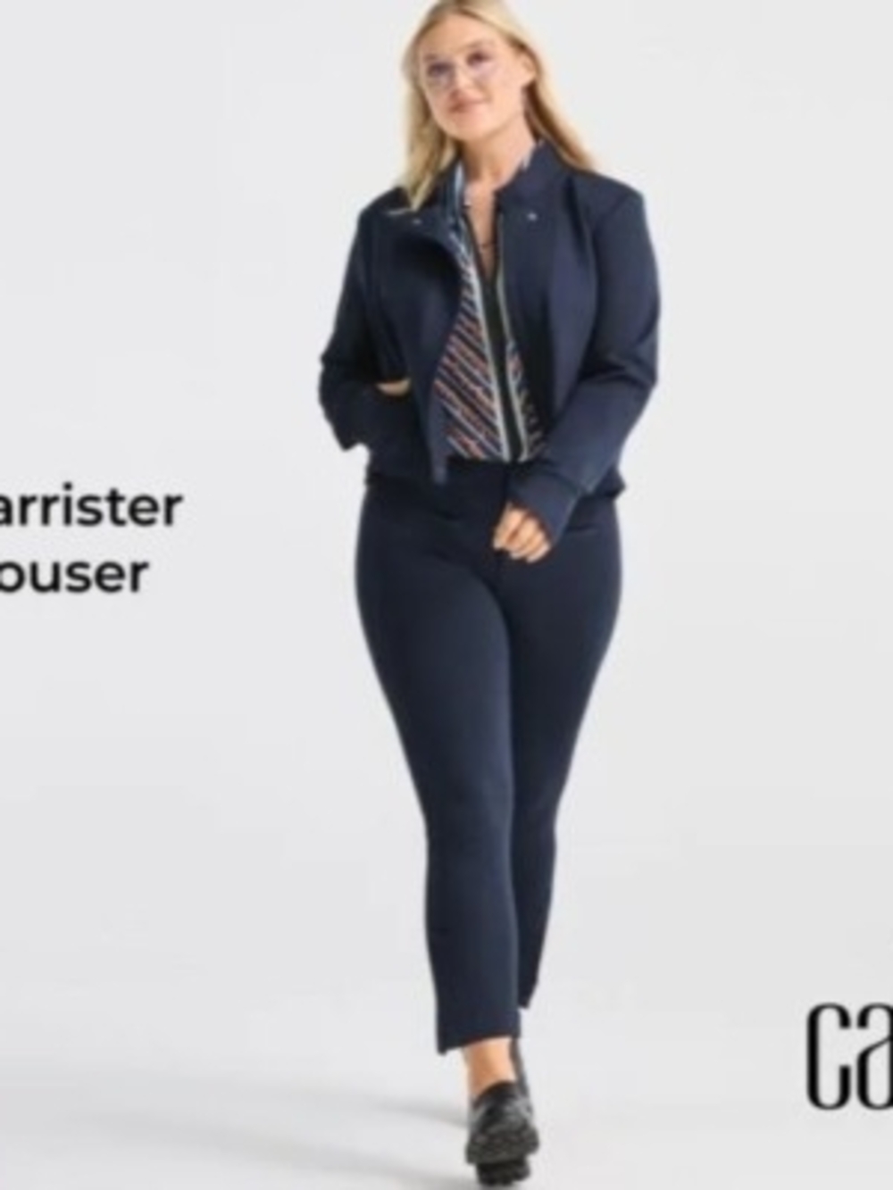 CAbi Barrister Trousers Navy